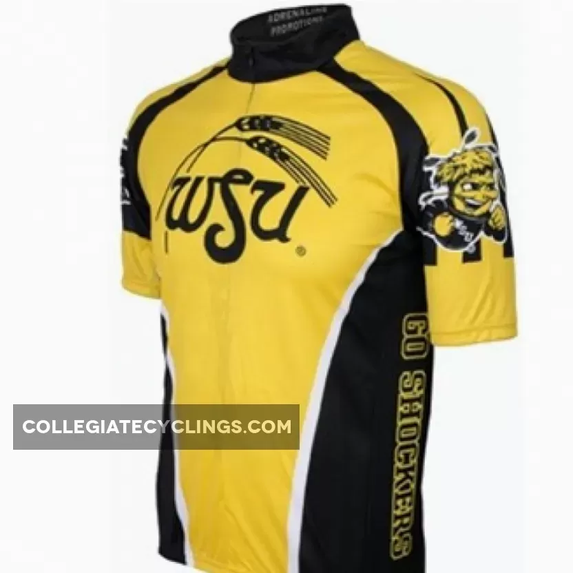 WSU Wichita State University Shockers Cycling Short Sleeve Jersey
