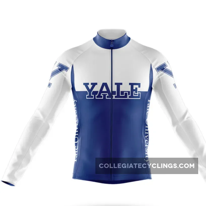Yale University Long Sleeve Cycling Jersey Ver.2