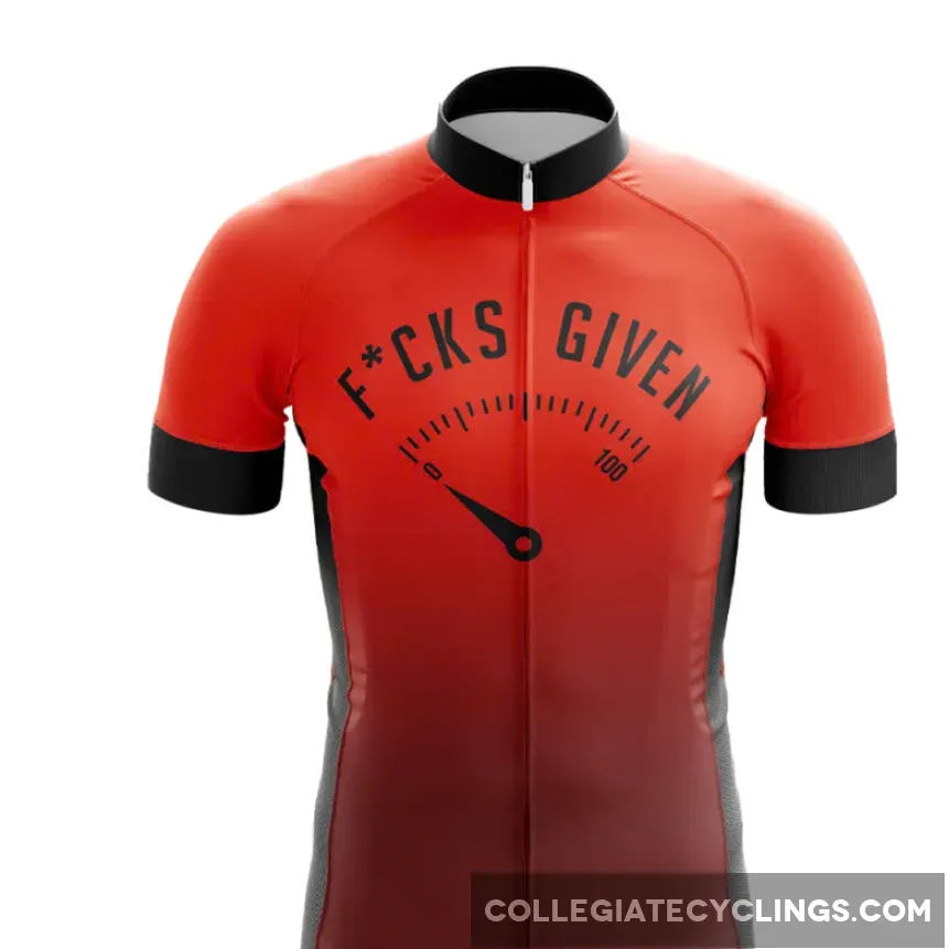 Zero F*cks Given Cycling Jersey